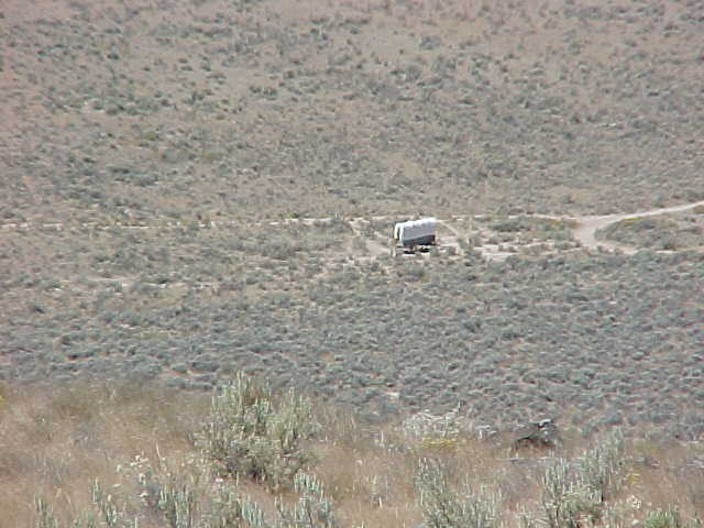 Image of Oregon trail from Flagstaff Hill