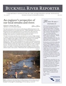 Bucknell River Reporter newsletter
