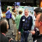 Friday evening's poster session