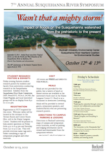 2012 River Symposium Schedule