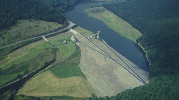 Alvin R. Bush flood control dam