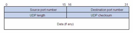 UDP Packet Header
