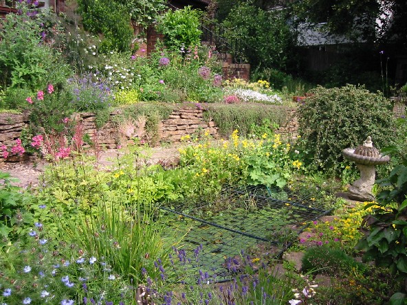Image of Garden at 
Brian and Eileen's home