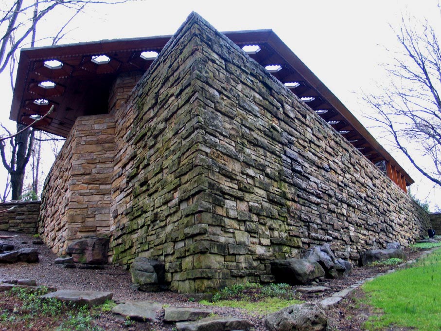 We first visited Frank Lloyd Wright's House on Kentuck Knob