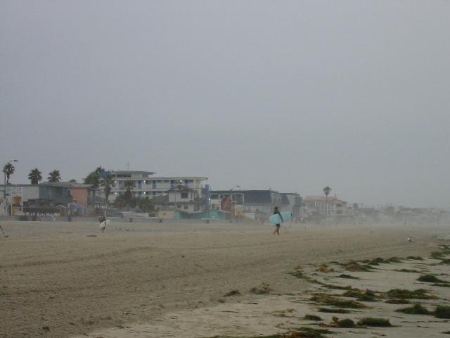 Image of Mission Bay
 Beach Early in Morning