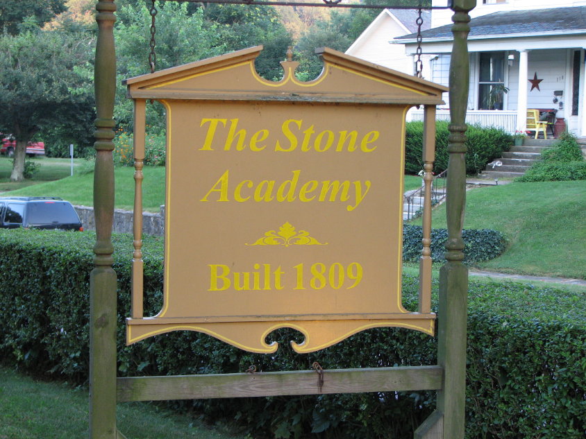 Image of Sign for Stone Academy