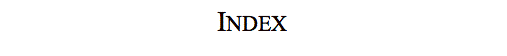 Text Box: INDEX