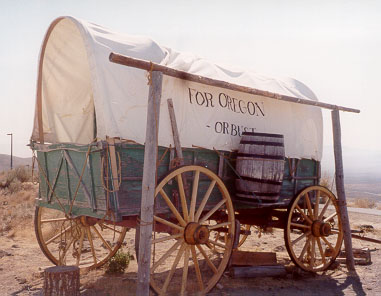 Image of covered wagon