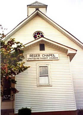 Image of Front of Reger Chapel