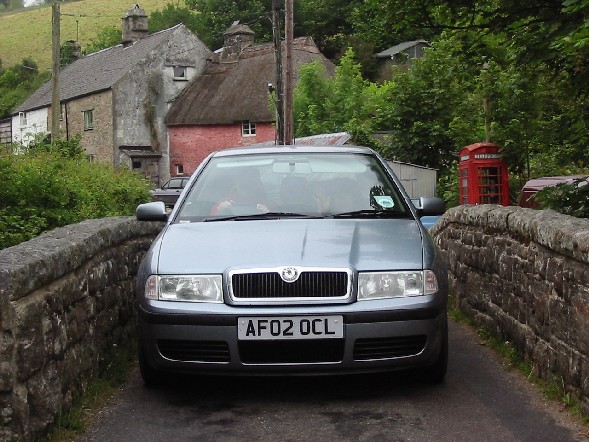 Image of Narrow Bridge in the village of PostBridge