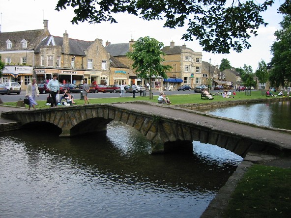Image of Another foot bridge across the Windrush in Bourton-on-the-Water