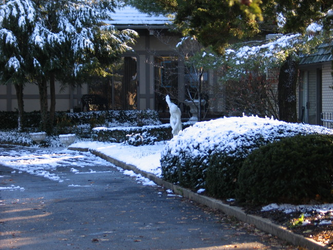 Image of Setting of Discus Thrower Statue