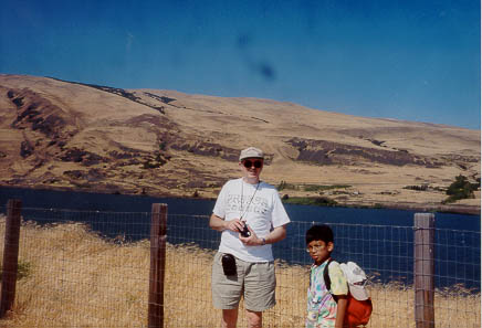 Image of Dan and Scott
outside Discovery Center