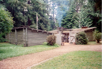 Image of Fort Clapsot near Astoria, Oregon