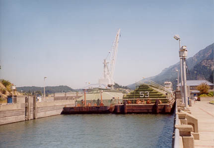 Image of Boat Locks at Bonneville Dam