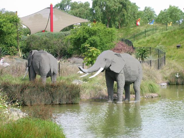 Image of Lego elephants