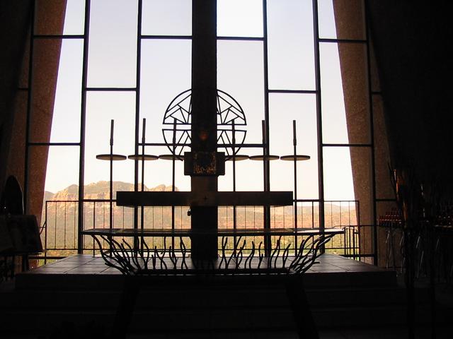 Image of View of Altar Inside Chapel