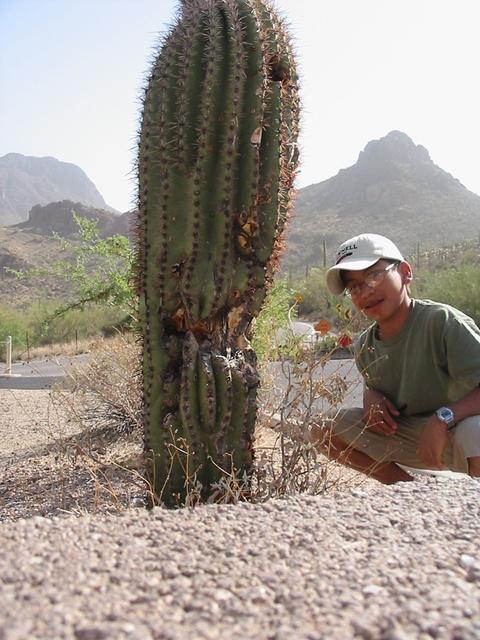 Image of Scott and Cactus
