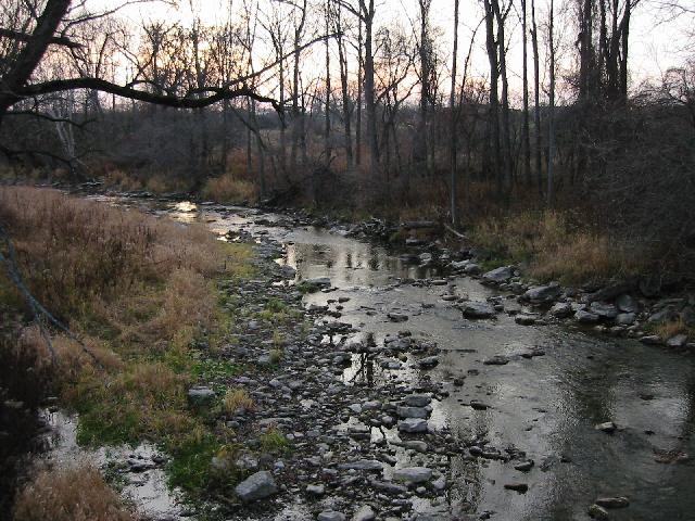 Image of Creek From Bridge