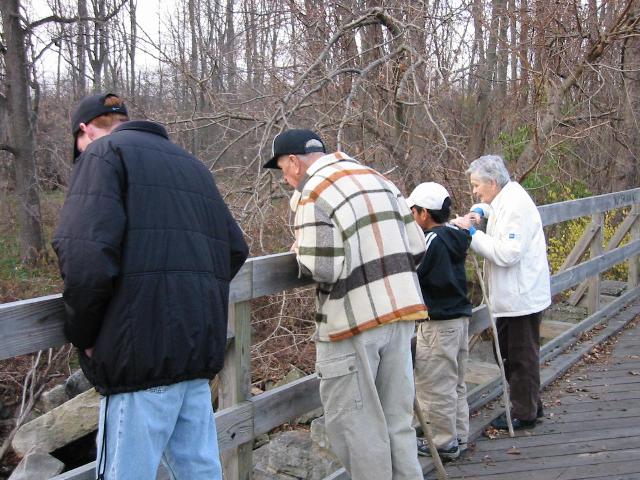 Image of Gang On Bridge