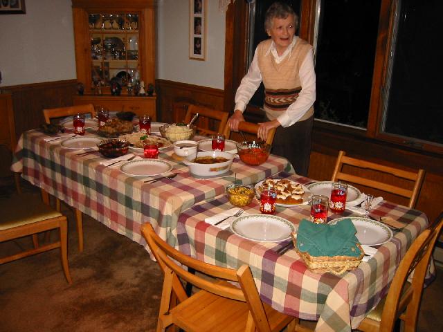 Image of Mom At Table
