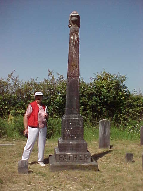 Image of Ulysses and Lucinda Jackson
 grave stone