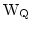 ${\rm W_Q}$