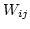 $W_{ij}$