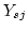 $Y_{sj} $